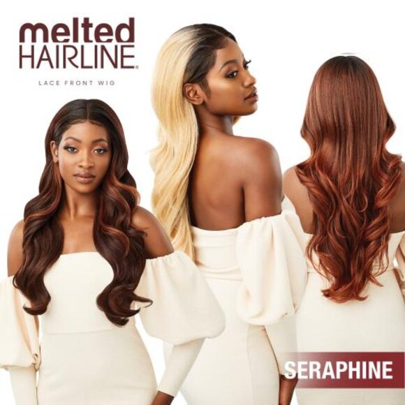 Outre Melted Hairline Lace Front Wig – Seraphine in DR4/Golden Honey